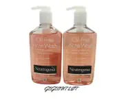 2 X Neutrogena Oil-Free Acne Wash Facial Cleanser, Pink Grapefruit 9.1 fl. oz.