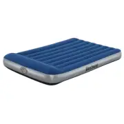 Air Mattress Bed with Built-In Pump Inflatable Travel Air Antimicrobial, Full