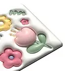 Diatomaceous Earth Bath Mat Bath Mat Slip Resistant 3D Pattern Fast Drying JY