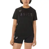 在飛比找Yahoo奇摩購物中心優惠-Asics [2052A301-001] 女 短袖 上衣 T