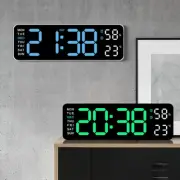 Large Digital Wall Clock Temp Date Week Display Table Clock Wall-mounted Clock
