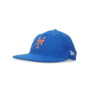 New York Mets New Era MLB 59FIFTY Retro Crown Wool Blue Fitted Cap Hat