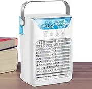 Personal Air Conditioner Fan - Mist Air Cooling Fan Portable | 3 Speed Misting Cooler Tool for Offices Bedside Patio Dorm Bedroom Table Camping Desk