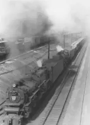Pennsylvania Railroad 6790 steam engine East Altoona Pennsylvania Old Photo