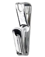 OOK 50052 Conventional Picture Zinc Plated Steel Hook 20lbs. Capacity with Nails