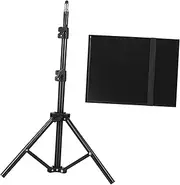HEALEEP Multifunctional Projector Stand Tripod with Flat Base Laptop Mount for Office and Classroom Use for Live Streaming and Movie Nights