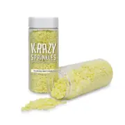 Yellow Pearl Confetti Sprinkles | Krazy Sprinkles by Bakell®