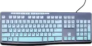 Ultra Thin Desktop PC Silicone Keyboard Cover Skin Protector Gradient Mint