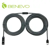 在飛比找PChome24h購物優惠-BENEVO專業型 20M 主動式USB 3.0 訊號增益延