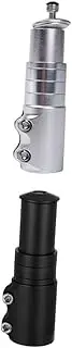 KICHOUSE Practical Bike Stem Raiser Handlebar Riser Adapter Extend Handlebar for Bikes Fork Stem