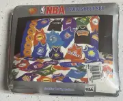 Brand New Vintage 90s NBA Jersey Twin sheet set top, bottom pillow case