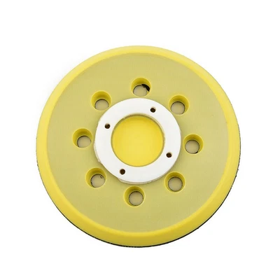 125mm Backing Pad 8 Hole Abrasive Pads Grinding Hook And Loop Replacement
