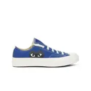 Converse x Comme des Garçons PLAY Chuck '70 All Star Low Blue Quartz Men's Shoes