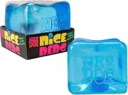 NeeDoh Niceberg - Sensory Squeeze Toy with Super Solid Squish, Giant 3.25" Blue