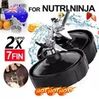 ​7Fins Extractor Cross Blade For Nutri Ninja Auto iQ Blender 900W 1000W Parts AU
