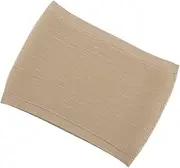BESPORTBLE Elastic Waist Trimmer Belt for Men Men's Bodyshaper Adjustable Ab Belt Breathable Slimming Belt for Men Size L Beige