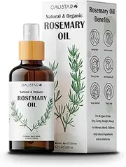 [OAUSTAR] Rosemary Oil - 100% Natural for Scalp, Hair Strengthening, Dry, Damaged Hair (200ml)