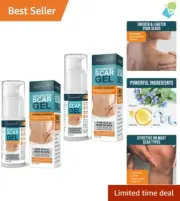 Advanced Scar Gel with Retinol & Silicone Treatment for C-Section & Keloid Scars