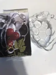 Studio Nova Nature's Harvest Grape Grapes Glass Bowl Fruit Dessert Tidbit Relish