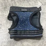 Aokcats Dog Harness Mesh Lightweight Size Medium Adjustable Step-in Style Blue