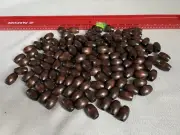 Lot of 138 Vintage Old Stock C1970s Large 1.25” Oval Macrame Wooden Wood Beads
