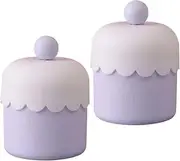 [TOVINANNA] 2pcs Facial Foamer Bubble Formers Skin Care Containers Foams Makers Bubbling Tools Skincare Travel Containers Foam Dispenser Bottle Liquid Castile Soap Cute Cup Plastic