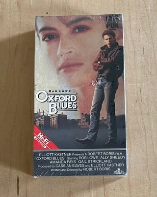 OXFORD BLUES (1984) Sealed Betamax CBS Fox Comedy Drama Sports Rob Lowe College