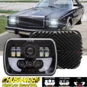 7x6" INCH LED Headlights Hi/Lo DRL Beam for Chrysler Cordoba 1980-1983