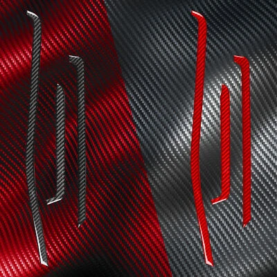 Genuine Carbon Fiber Dash Center Vent Trim for Chevrolet 2020-2024 Corvette C8