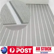 Grey Beveled Stripes EVA Boat Foam Flooring Adhesive 90x240cm Teak Decking Sheet