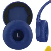 Geekria Leatherette Ear Pads for JBL T600BTNC Headphones (Blue)