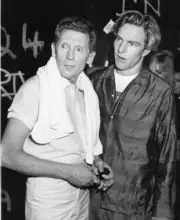 Jerry Lee Lewis and Dennis Quaid - 1989 Old Photo 1