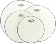 Remo Ambassador Coated 4-piece Tom Pack - 10/12/14/16 inch (3-pack) Bundle
