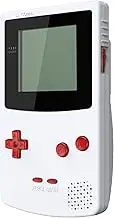 eXtremeRate Clear Red Replacement Full Set Buttons for Gameboy Color GBC - Handheld Game Console NOT Included