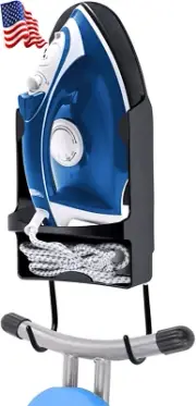 Ironing Board Hanger Wall Mount Ironing Holder Heat Resistant Iron Hanger with I
