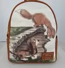 Disney Loungefly Fox and the Hound Mini Backpack Meeting NWT