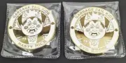 2020 Garbage Pail Kids 35th GPK Challenge 2 COIN AP Set NASTY NICK & EVIL EDDIE
