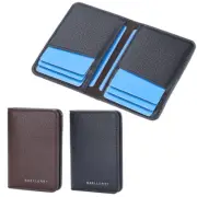 Ultra-thin Mens Leather Wallet Front Pocket Bifold Card Holder Billfold Purse US