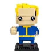 NEW - Vault Boy Brickheadz - Vault Tec - Nuclear - Building Set