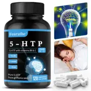5-HTP Capsules Support Healthy Sleep Balance Mood Levels & Brain Function Health