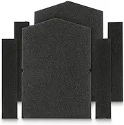 [2PK] iDeer Life Replacement Foam Filter Replacement for Miele Heat Pump Dryer Filter Replacement Parts 6057930 + 9688381