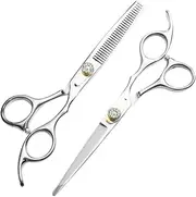 Ipetboom Professional Hair Dressing Scissors Stainless Steel Hair Cutting Shears 1pc Hairdressing Scissor for Salon Home Use