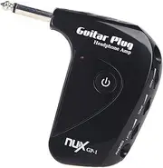 Gp-1 Electric Guitar Plug Headphone Amp Built-in Disto On Effect Compact Portable