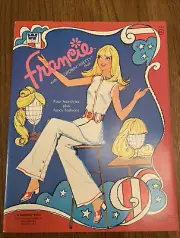 1973 Paper Doll Book Whitman Mattel Francie w/Growin' Pretty Hair Unpunched!