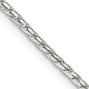 16 Inch Sterling Silver 1.75mm Round Franco Chain