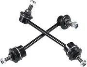 THua store Compatible With Land Rover Freelander 1 New Front Anti Roll Bar Drop Links X2 - RBM100172 RODS Front Sway Bar Links Swing Stabilizer Bar