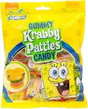 Nickelodeon Spongebob Squarepants Gummy Krabby Patties Candy, 2.54 Ounce