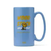 Snoopy Peanuts Pastel Blue Long Mug Cup 500ml 16.9 fl oz Ceramic Coffee Tea Cup