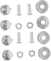 Cabilock Stainless Steel License Plate Screws Car Bolts Set of 2 for Easy Installation