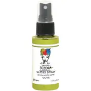 Dina Wakley MEdia Olive Gloss Spray
